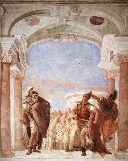 Giovan Battista Tiepolo, L'ira di Achille